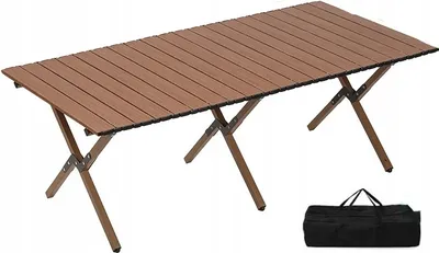 Immagine prodotto di Tavolo da giardino 120x90 cm RESISTENTE E ROBUSTO Da campeggio BORSA RESISTENTE E STABILE C.BRĄZ