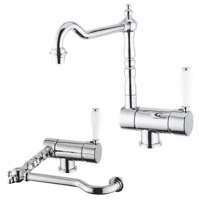 Obrázek produktu pro PB Vintage Nostalgická kuchyňská baterie s výklopným výtokem, chrom 1208953755