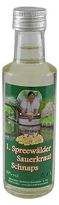 Produktbild von 1. Spreewälder Sauerkraut Schnaps (0,1 l / 30% vol.)