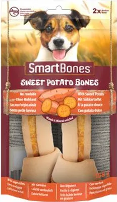 Produktbild von Smart Bones Süßkartoffel-Knochen Gebundene Behandlung 2Pc