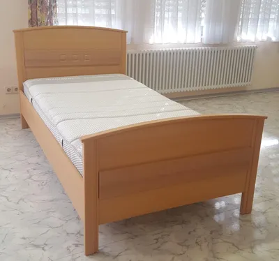 Produktbild von Komfortbett Curanum Buche natur Nachbildung 100x200 cm Vaja
