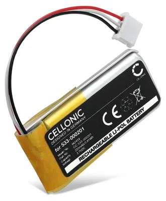 Obrázek produktu pro Akumulátor CELLONIC pro sluchátka s mikrofonem, kompatibilní s Logitech G435, 521630 – (220 mAh, 3,7 V)