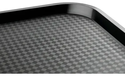 Obrázok produktu pre Bartscher 701053 Bartscher Tablett GN110-S schwarz rechteckig 53,0 x 32,5 cm