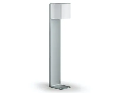 Produktbild von Steinel Sensor-Pollerleuchte GL 80 LED IHF CUBO Silbern 055486