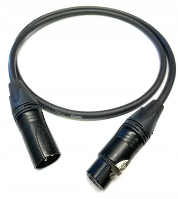 Produktbild von KLOTZ Mikrofonkabel XLR NEUTRIK 9m Schwarz für Profis
