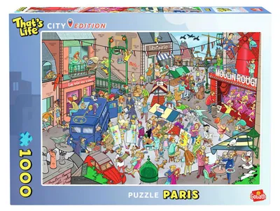 Image de Golitath That's Life City Edition : Puzzle de Paris - 1 000 pièces