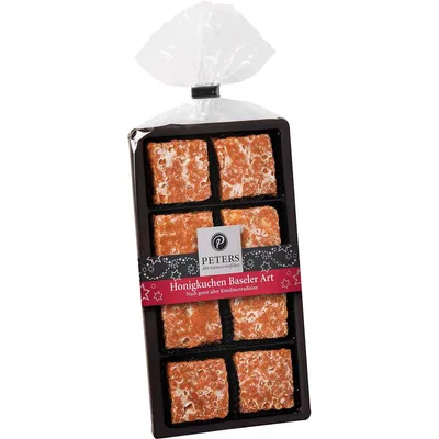 Produktbild von Peters Honigkuchen Baseler Art köstliches Weihnachtsgebäck 100g