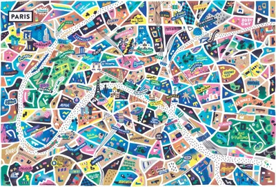 Zdjęcie produktu dla Grafika Puzzle Paryż Paname 1000 elementów Kartonowa gra edukacyjna