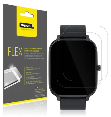 Produktbild von 2x dipos Flex Torjalph Smartwatch 1.69 Zoll
