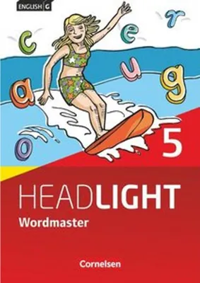 Obrázok produktu pre English G Headlight Band 5: 9. Schuljahr - Allgemeine Ausgabe - Wordmaster mit Lösungen