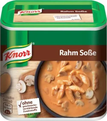Produktbild von Dose Knorr - Rahm Soße - 238g 1,75l