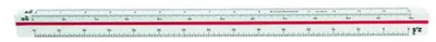 Produktbild von Standardgraph Dreikantmaßstab Vermessung, 30 cm 1:10/100;1:20/200;1:25/250;1:50/500