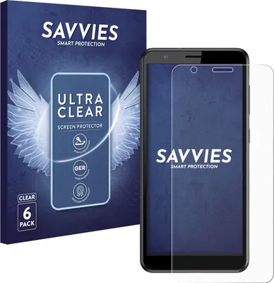 Produktbild von 6x Für ZTE Blade A31 Schutzfolie Savvies Displayschutz Display Schutz Folie Klar Transparent
