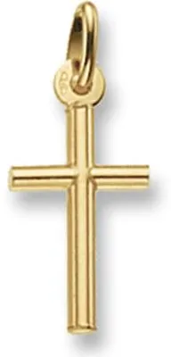 Produktbild von 9 Karat (375) Gold kreuz Damen - Anhänger - 17mm*10mm; TRS15654