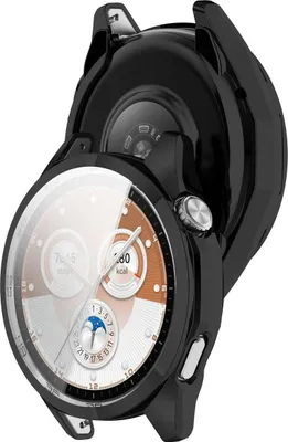 Produktbild von Schutzhülle für Huawei Watch GT6 46 mm, Bizon Case Watch Felipe, Schwarz