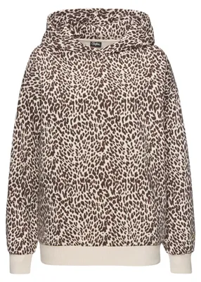 Produktbild von Buffalo Kapuzenpullover beige leo Größe 32/34