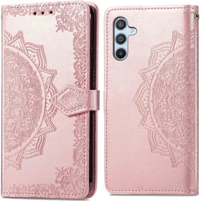 Produktbild von imoshion Mandala Klapphülle Samsung Galaxy A54 (5G) - Rosé gold