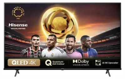 Produktbild von Hisense 43 '' E7Q | Hi-QLED Smart TV 4K 60 Hz, 109,2 cm (43"), 3840 x 2160 Pixel, QLED, Smart-TV, WLAN, Schwarz