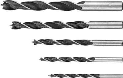 Zdjęcie produktu dla Top Tools Wiertła do drewna spiralne 4-10 mm, zestaw 5 szt.