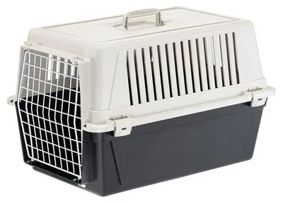Productafbeelding van Ferplast Vervoersbox Atlas 30 Basic zwart voor hond en kat