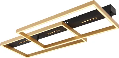 Produktbild von Globo Lighting Deckenleuchte Metall schwarz matt, LED