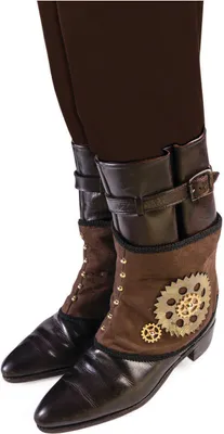 Produktbild von Steampunk Gamaschen Kostüm Accessoire