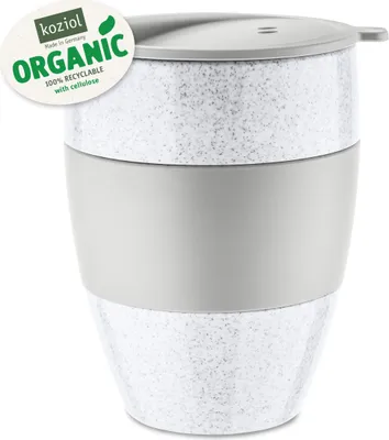 Image de Koziol AROMA TO GO 2.0 Tasse isotherme 400ml Organic Grey