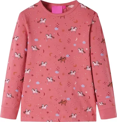 Immagine prodotto di Pigiama da Bambina a Maniche Lunghe Rosa Antico 128