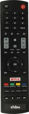 Produktbild von vhbw Fernbedienung Ersatz für Sharp GJ220 für Fernseher, TV - Ersatzfernbedienung