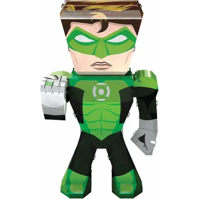 Produktbild von Metal Earth Green Lantern, Bausatz, Metall