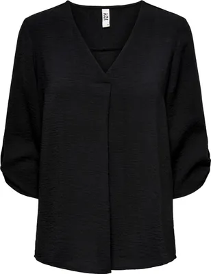 Produktbild von Damen JDY Lange Hemd Bluse 3/4 Ärmel JDYDIVYA Freizeit Tunika | 42