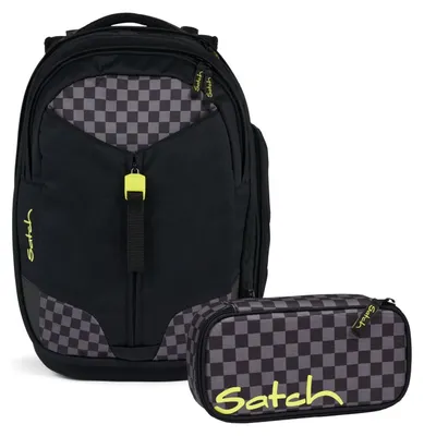 Produktbild von Satch Schulrucksack-Set MATCH Dark Skate 2-teilig, inkl. Mäppchen