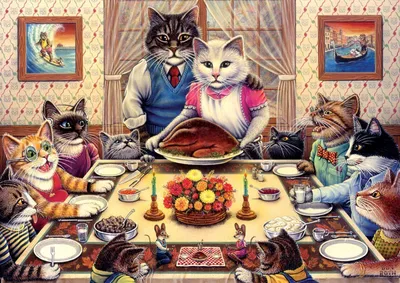 Image de ART PUZZLE Puzzle Famille de chats 260 pièces