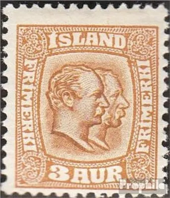 Produktbild von Briefmarken Island 1907 Mi 49 gestempelt Christian IX. und Frederik VIII.
