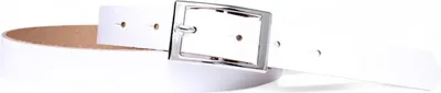 Produktbild von Ledergürtel Damen Echtleder 2,5 cm, silberne Schnalle, schmal, FRONHOFER