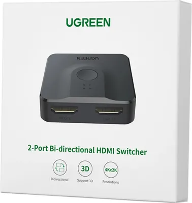 Obrázek produktu pro Ugreen CM217, HDMI, Černá, 120 Hz, 3840 x 2160 px, 51,5 mm, 51 mm