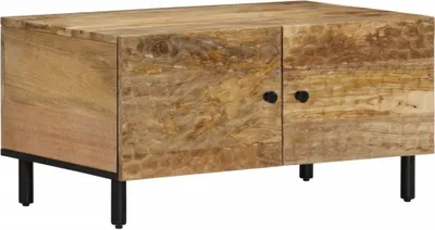 Produktbild von Couchtisch 80x50x40 cm Massivholz Mango
