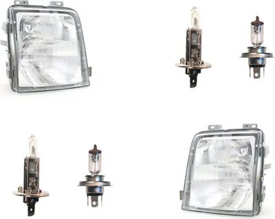 Produktbild von Scheinwerfer passend für VW LT 2D 05/96-07/06 mit H4 H1 Set Links Rechts 2D1941015A 2D1941016A Johns
