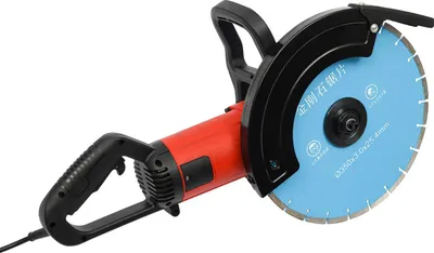 Obrázok produktu pre Elektrická drážkovačka – betón/tehla – 3500 W – kotúč 350 mm – hĺbka rezu 140 mm – 3300 ot./min – 5 m hadica na vodu – EÚ 220 V – Braun