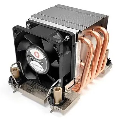 Productafbeelding van DYNATRON N11 Intel CPU-koeler 4189-4/-5 P4/P5/P+ 2U, aluminium koellichaam met heatpipes, actieve koeling met PWM, tot 270W TDP (N11 / A 2711)