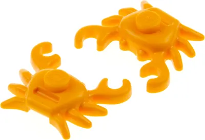 Produktbild von 2x Lego Tier Krabbe hell orange Krebs Wasser Strand 7346 4247073 31577 33121
