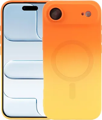 Immagine prodotto di Custodia in silicone MagSafe per Apple iPhone 17 Air con sfumatura di colore e protezione della lente del telefono cellulare