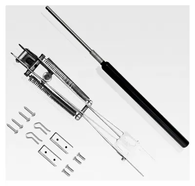 Produktbild von Temperaturgesteuerter Fensteröffner für Gewächshäuser mit einer Hubkraft von 14 kg und einer Hubhöhe von 45 cm