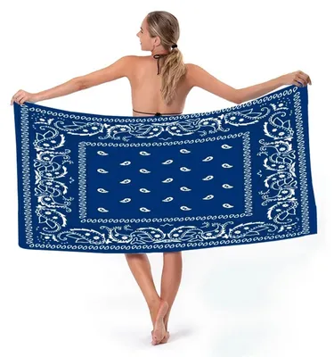 Image de Serviette de plage en microfibre extra grande - 1,90 x 1,80 m