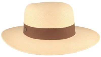 Mittelbreite Panama Glocke mit UV Schutz 50+ von Hut-Breiter in aus 21 beige