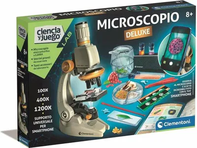 Obrázek produktu pro Clementoni Science & Jeu laboratoire 55511, Mikroskop, Biologie, 8 rok/roky
