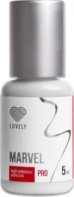 Produktbild von Wimpernkleber für Wimpernverlängerung Einzelwimpern von Lovely, Marvel 5ml
