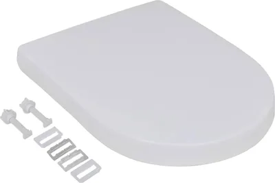 Obrázok produktu pre vidaXL Toaletné sedadlá s mäkkým zatváraním 2 ks. Plastové biele