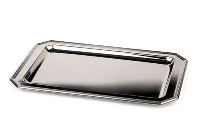 Produktbild von APS 2311 Tablett ELEGANCE, Edelstahl, 48 x 30 cm, Höhe 1 cm,  Germany