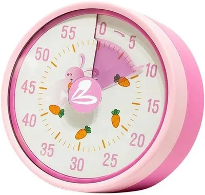 Produktbild von Mechanischer Timer für Kinder - Magnetisch - 60 Minuten - Küche - Klassenzimmer - Büro - Zeitmanagement-Hilfsmittel für Lernen und Kochen